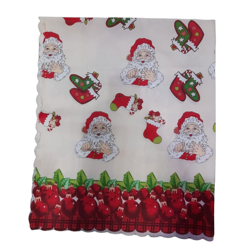 MANTEL NAVIDEÑO 120X150CM