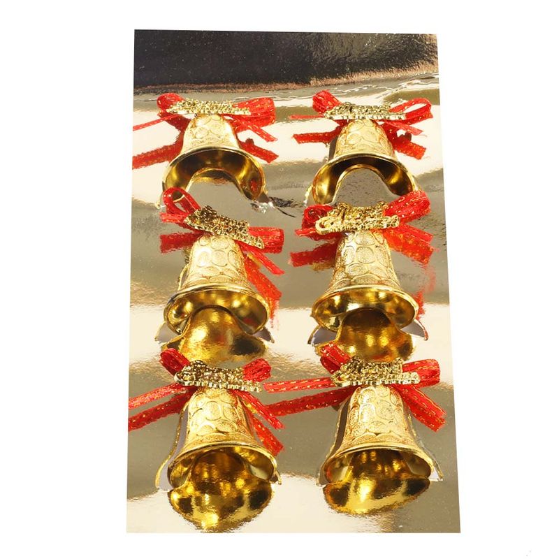ADORNO NAVIDEÑO CAMPANAS DORADAS AD71012