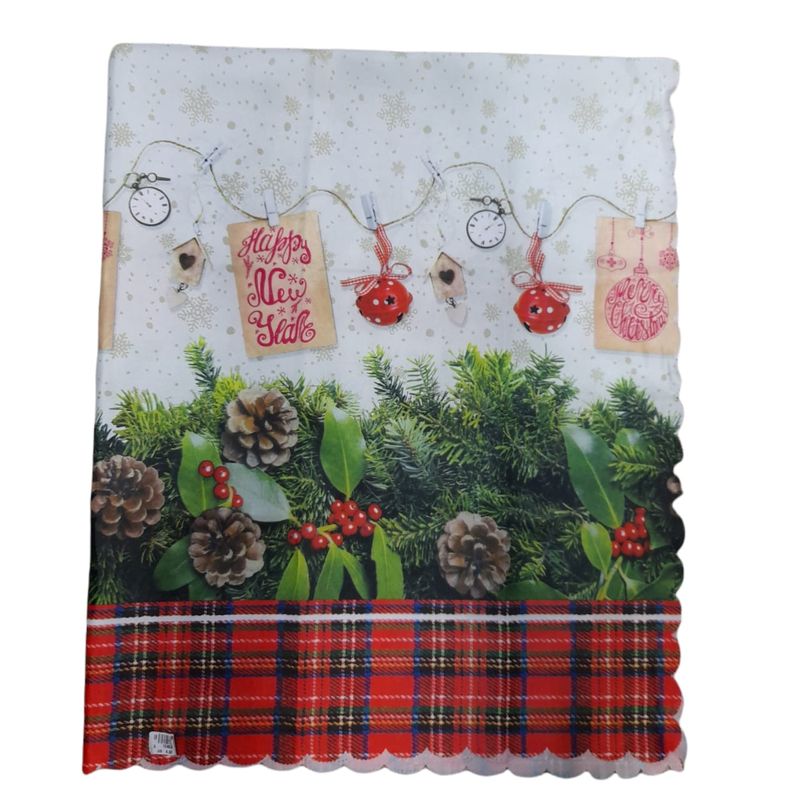 MANTEL NAVIDEÑO 120X150CM 