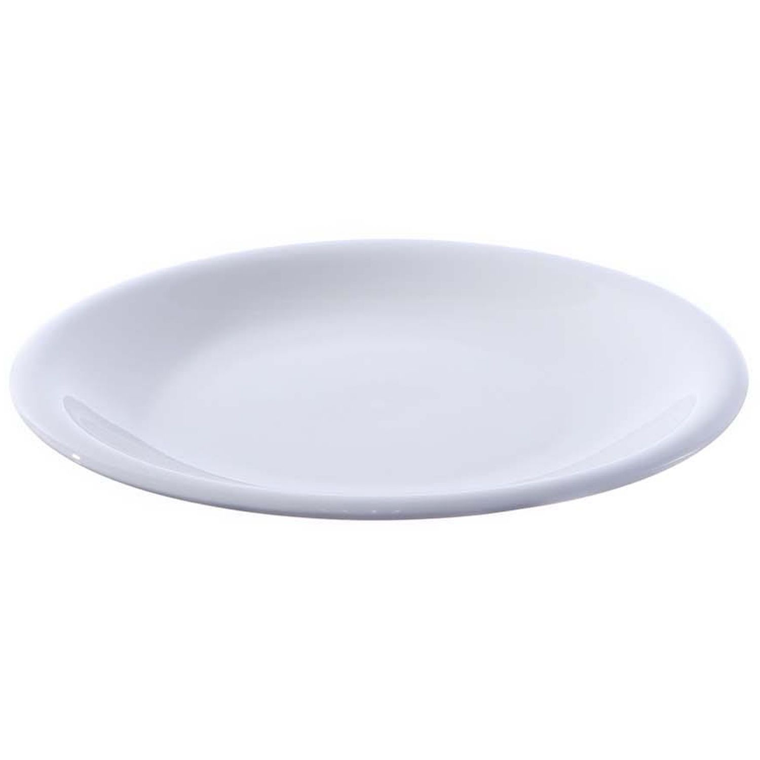 PLATO DE PORCELANA BL 23CM