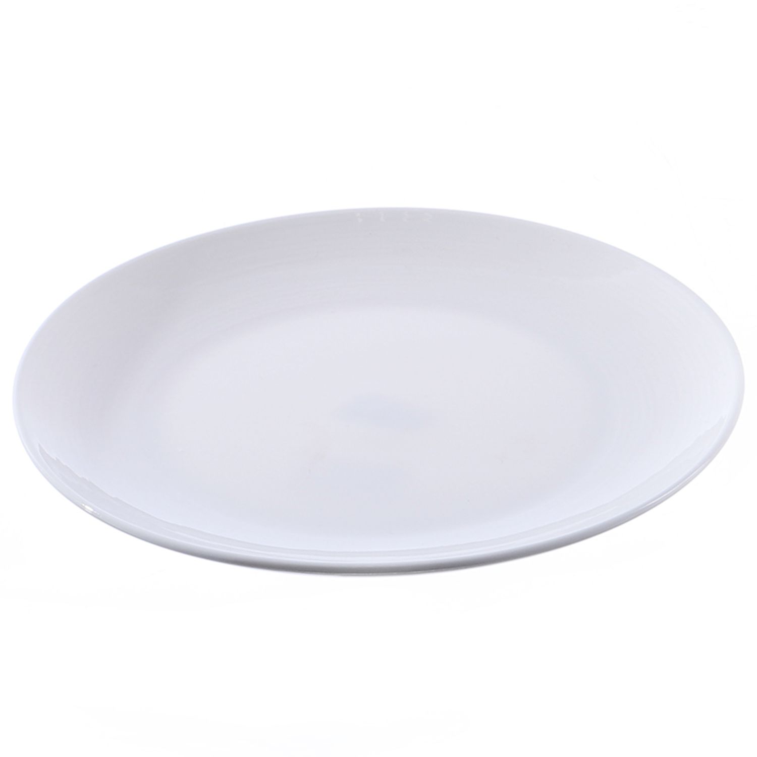 PLATO DE PORCELANA 21M S/BORDE C/RAYA