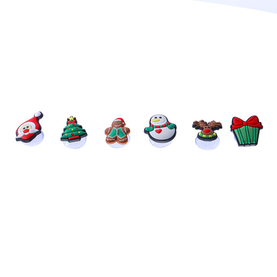 MARCADOR NAVIDEÑO DE TAZA 6 PIEZAS 3.2X2 CM