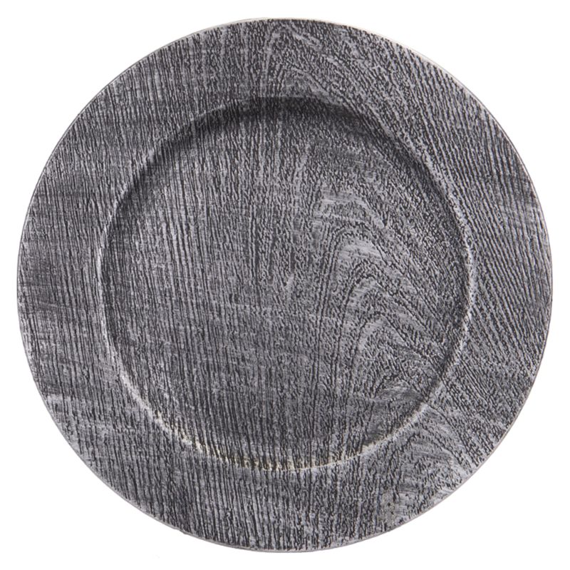 SOUSPLAT REDONDO DE LUJO 33CM TRABAJADO EN ALTO RELIEVE