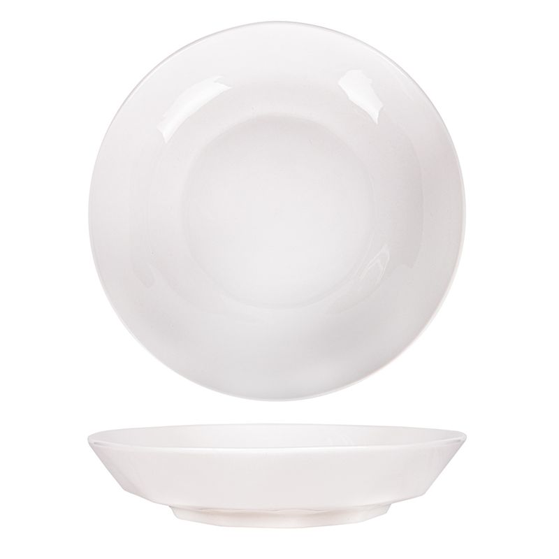 BANDEJA DE PORCELANA 20CM DIAMETRO X 4CM ALTURA