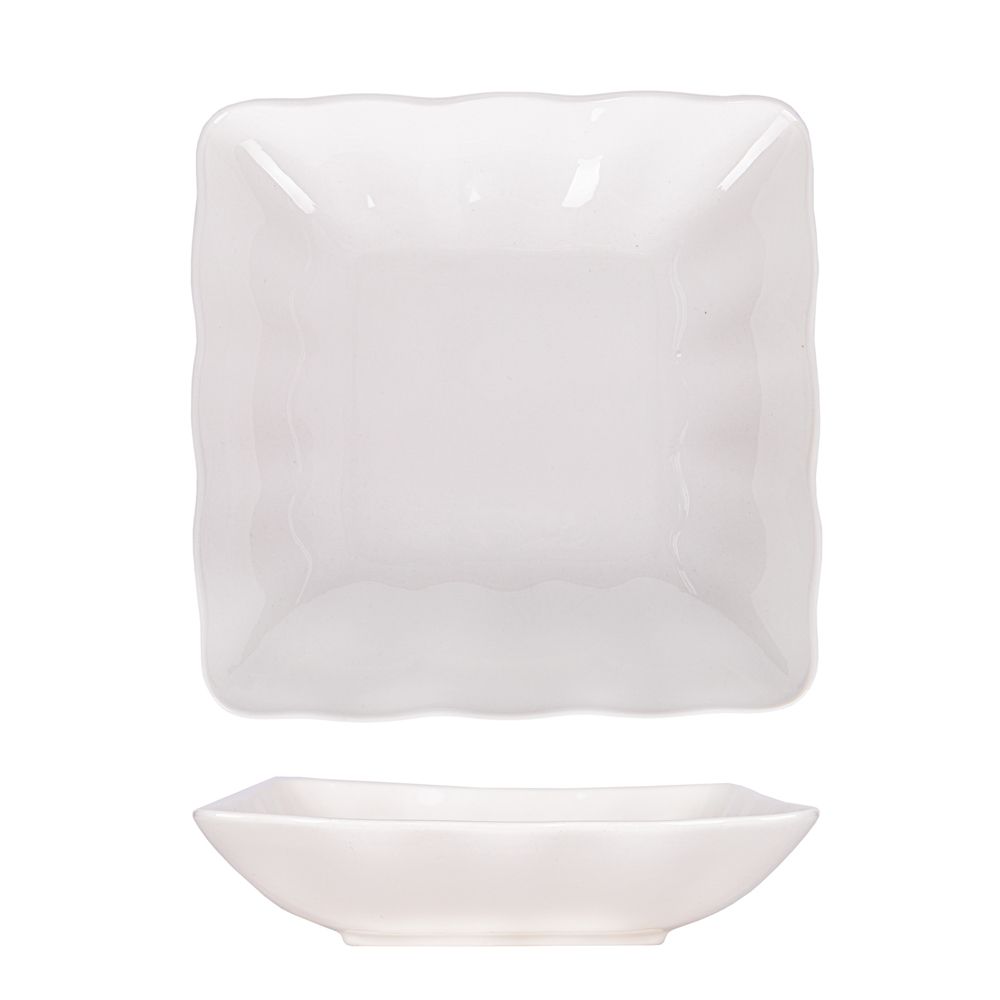 BANDEJA DE PORCELANA 18CM DIAMETRO X 4CM ALTURA