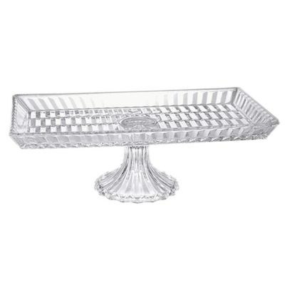 BANDEJA DE VIDRIO/FRUTERA 34.5 CMX 19CM 10CM ALTURA