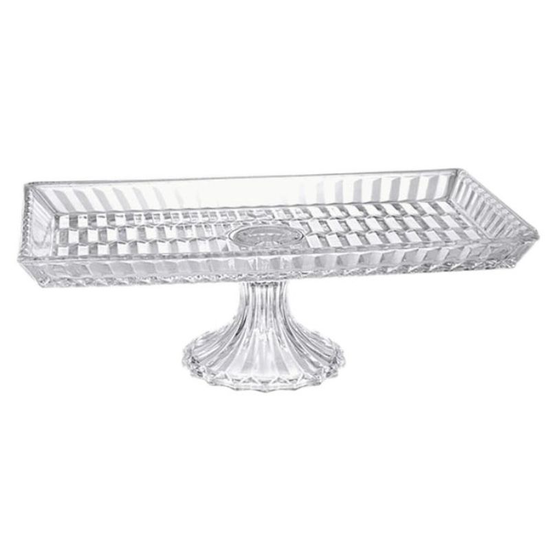 BANDEJA DE VIDRIO/FRUTERA 34.5 CMX 19CM 10CM ALTURA