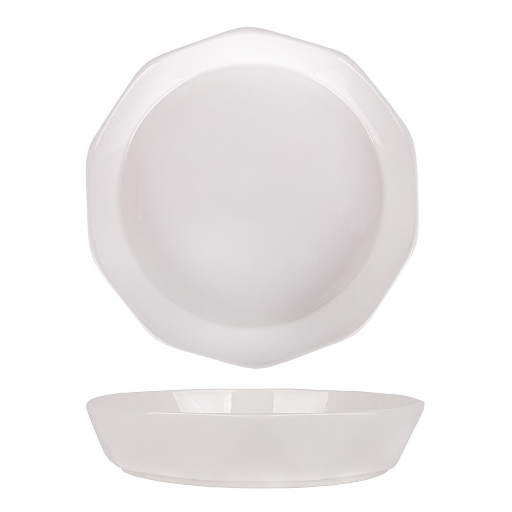 BANDEJA DE PORCELANA 21CM DIAMETRO X 5CM ALTURA