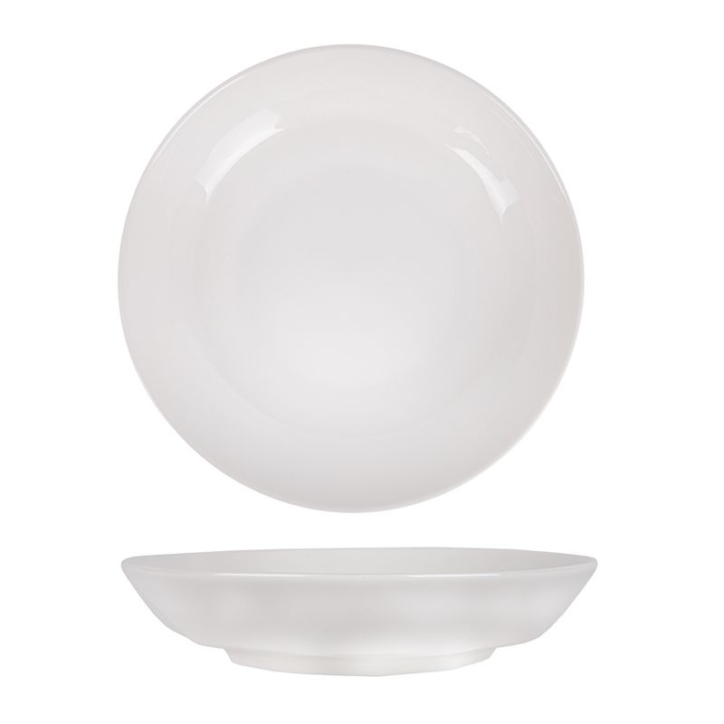 BANDEJA DE PORCELANA 18CM DIAMETRO X 4CM ALTURA