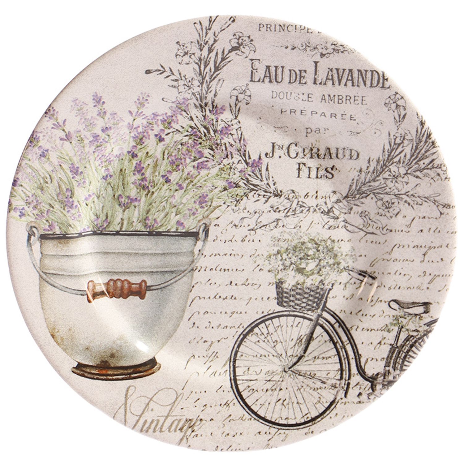 ALLEANZA PLATO SOBREMESA LAVANDA 