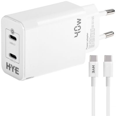 CARGADOR HYE HYEC121C ENTRADA TIPO C 40W