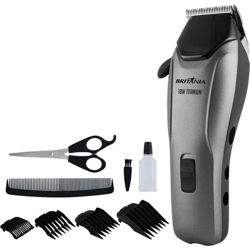 CORTADOR DE PELO BRITANIA BCR18T 18W 220V