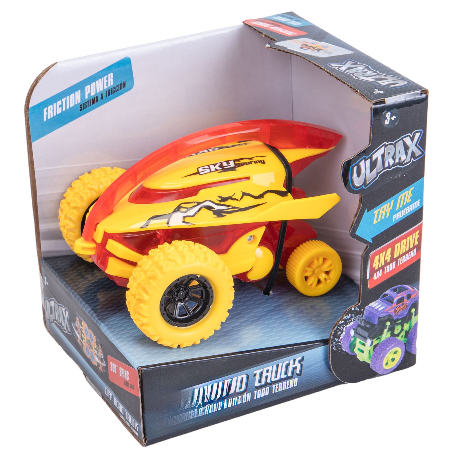 ULTRA AUTO TODO TERRENO A FICCION MOD1 AMARILLO