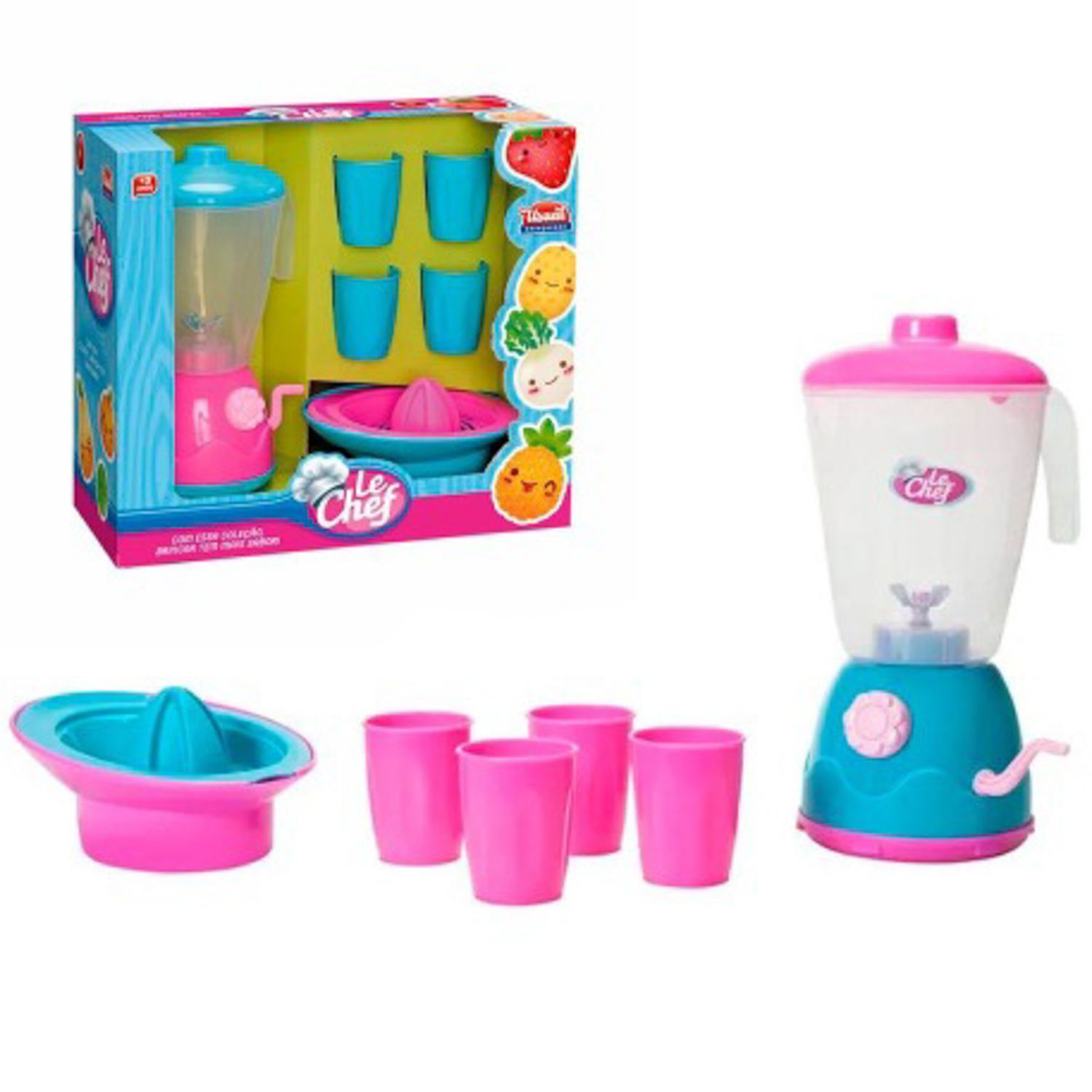KIT LIQUIDIFICADOR LE CHEF