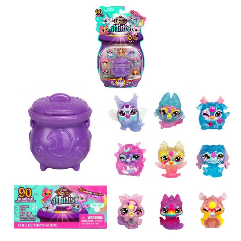 MAGIC MIXIES MINIS CALDERA PACK - 9 UNIDADES SURTIDAS
