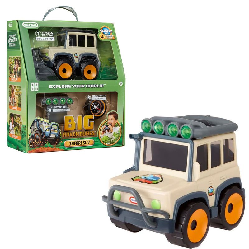LITTLE TIKES BIG ADVENTURES SET DE EXPLORACIÓN SAFARI