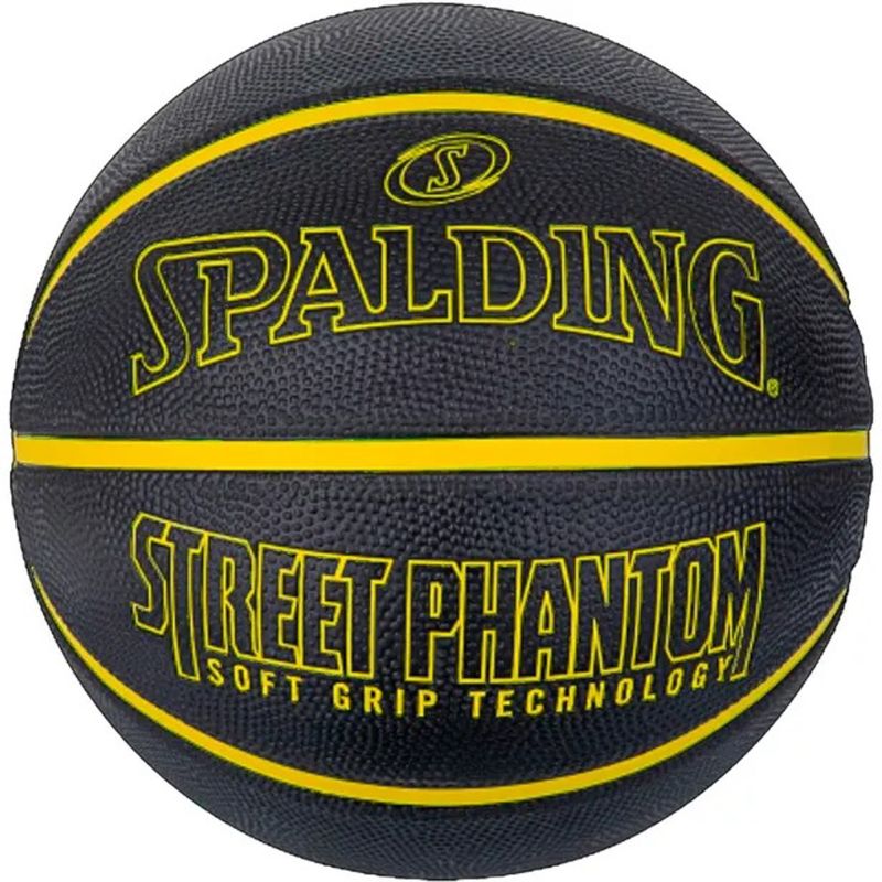 PELOTA DE BASQUET SPALDING STREET PHANTOM BLK YELLOW