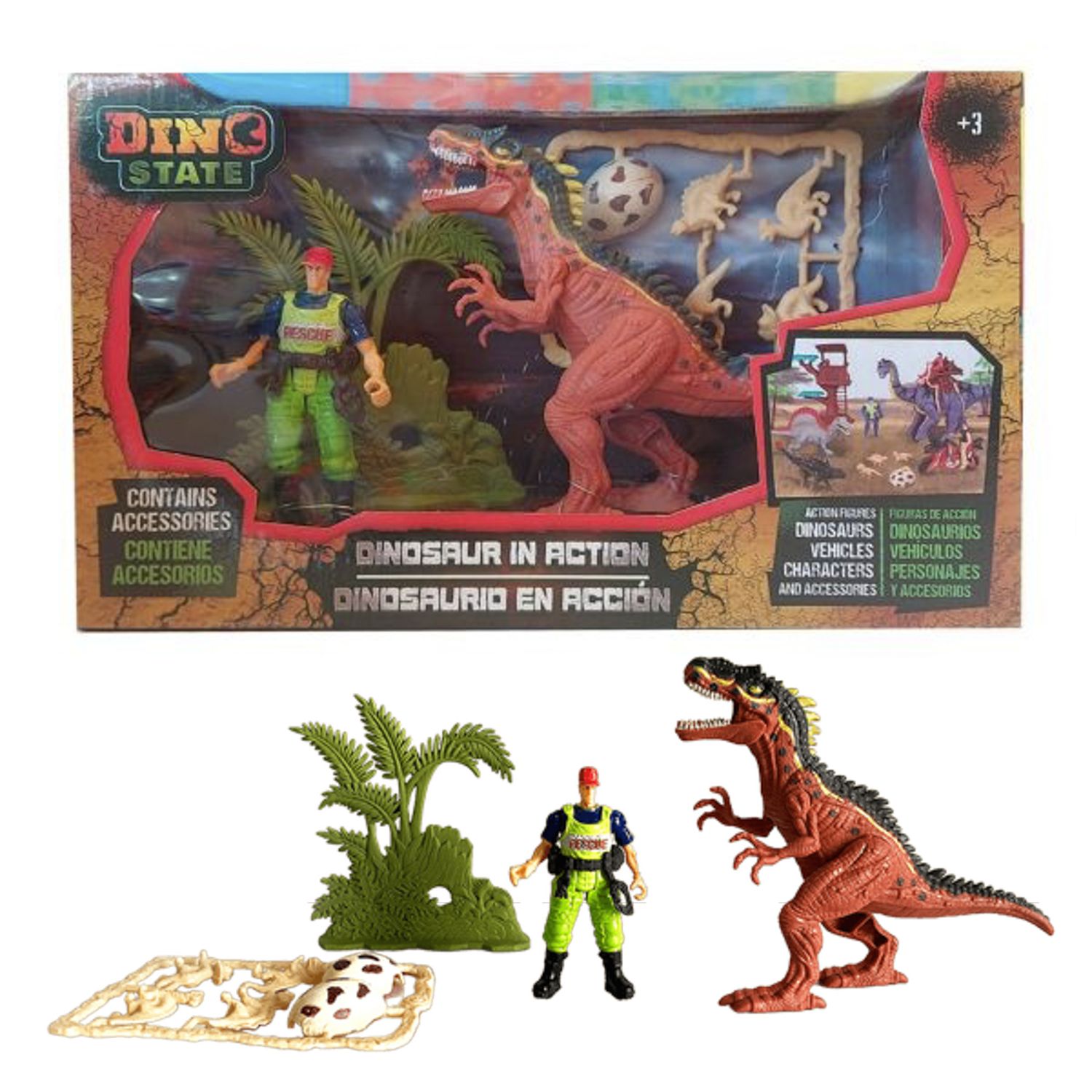 DINO STATE PLAYSET