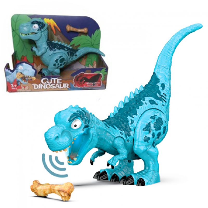 DINOSTATE T-REX CON HUESO CELESTE