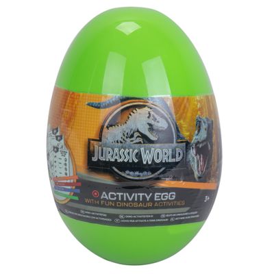 JURASSIC WORLD HUEVO SET DE ACTIVIDADES