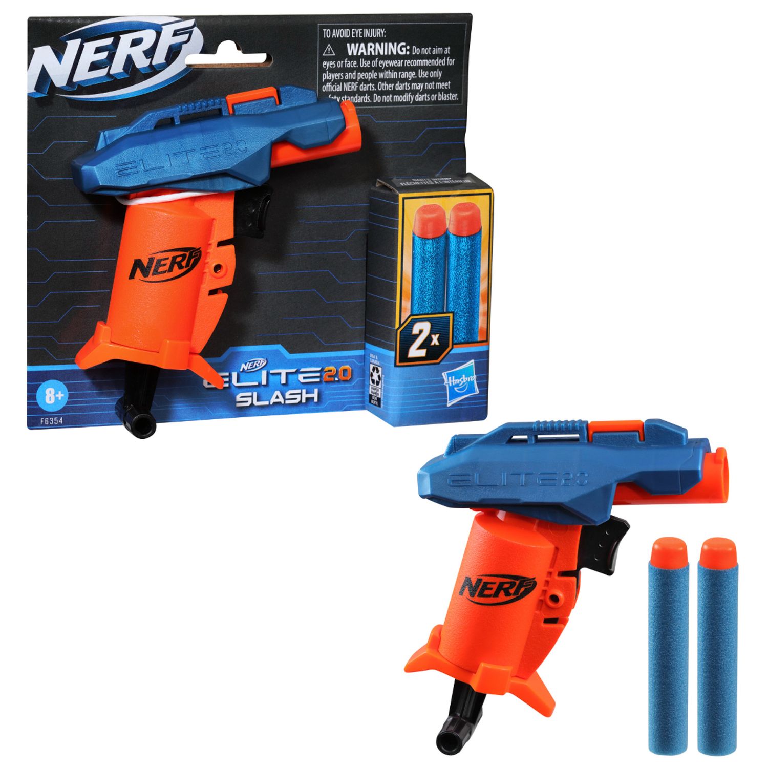LANZADOR DE DARDOS NERF ELITE 2.0 SLASH