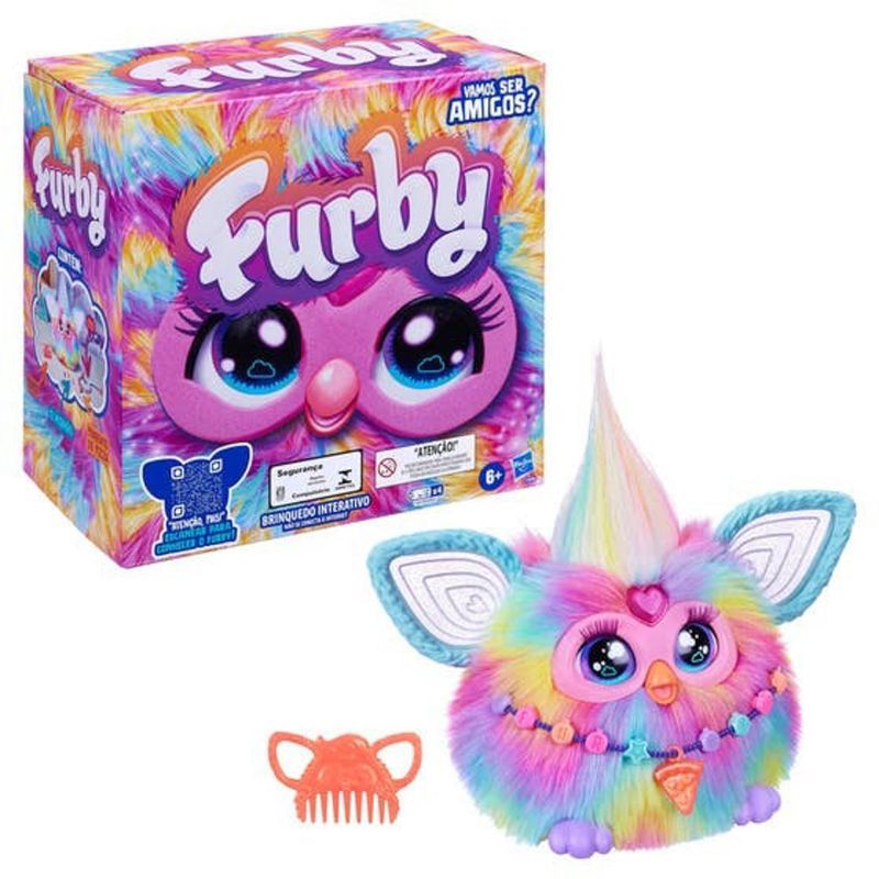 PELUCHE INTERACTIVO FUR FURBY TIE DYE