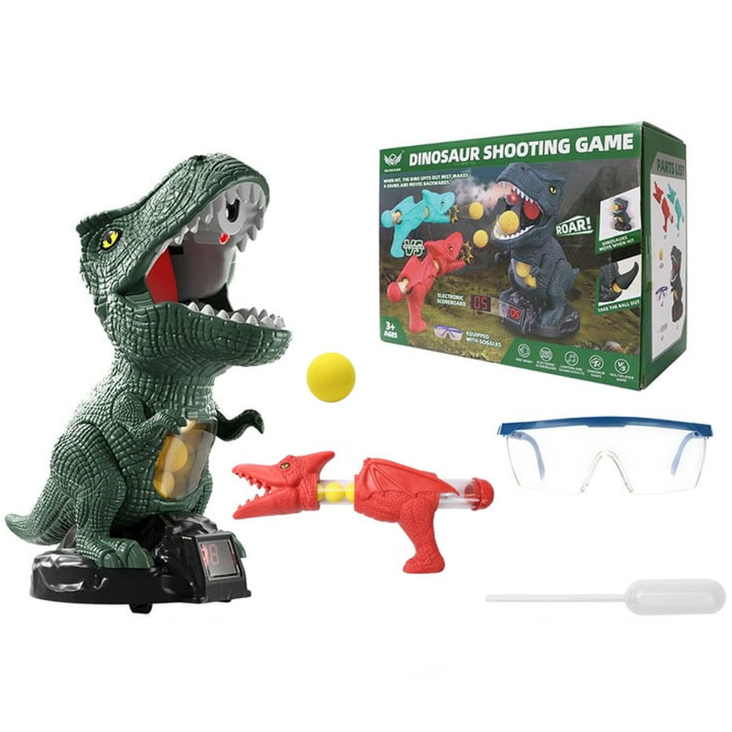 JUEGO DE DISPARO AL DINOSAURIO