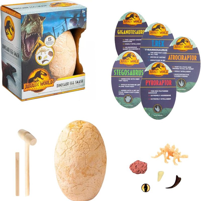 JURASSIC WORLD - HUEVO DE DINOSAURIO PARA ROMPER