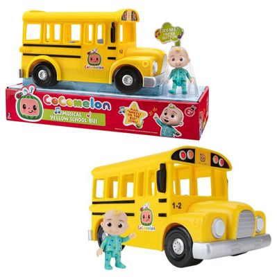 COCOMELON JAZWARES CMW AUTOBUS ESCOLAR CON MUSICA