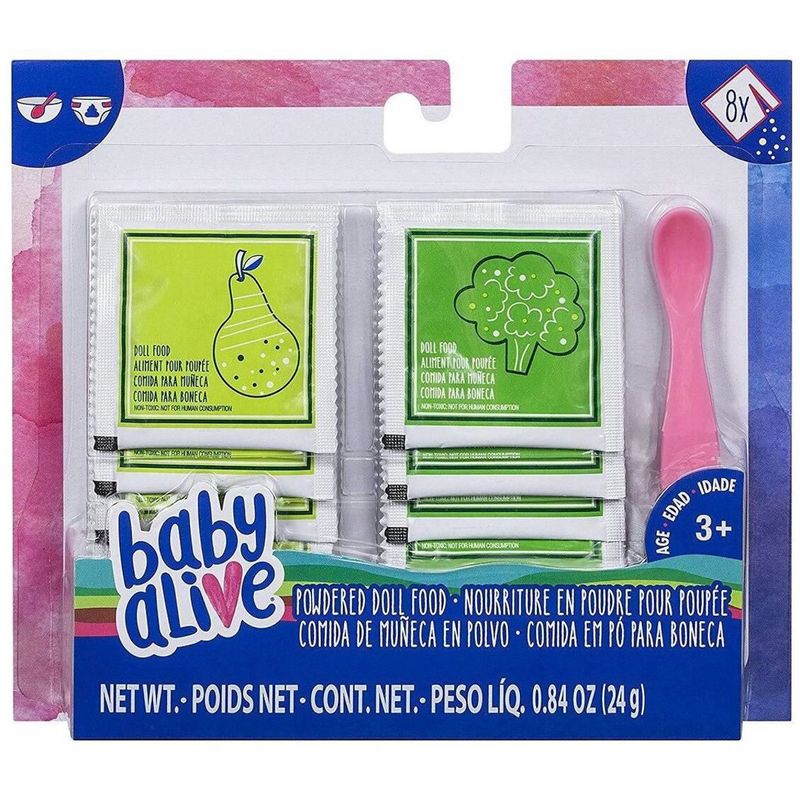COMIDA PARA MUÑECA HASBRO BABYALIVE