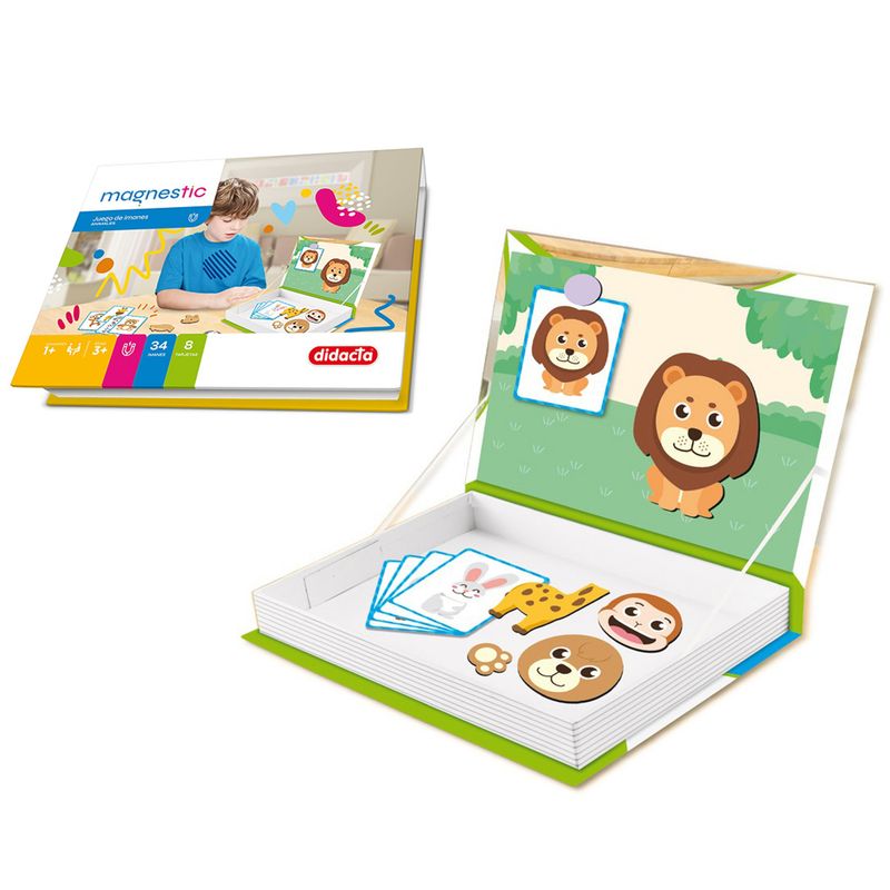 JUEGO IMANES ANIMALES SELVA DIDACTA