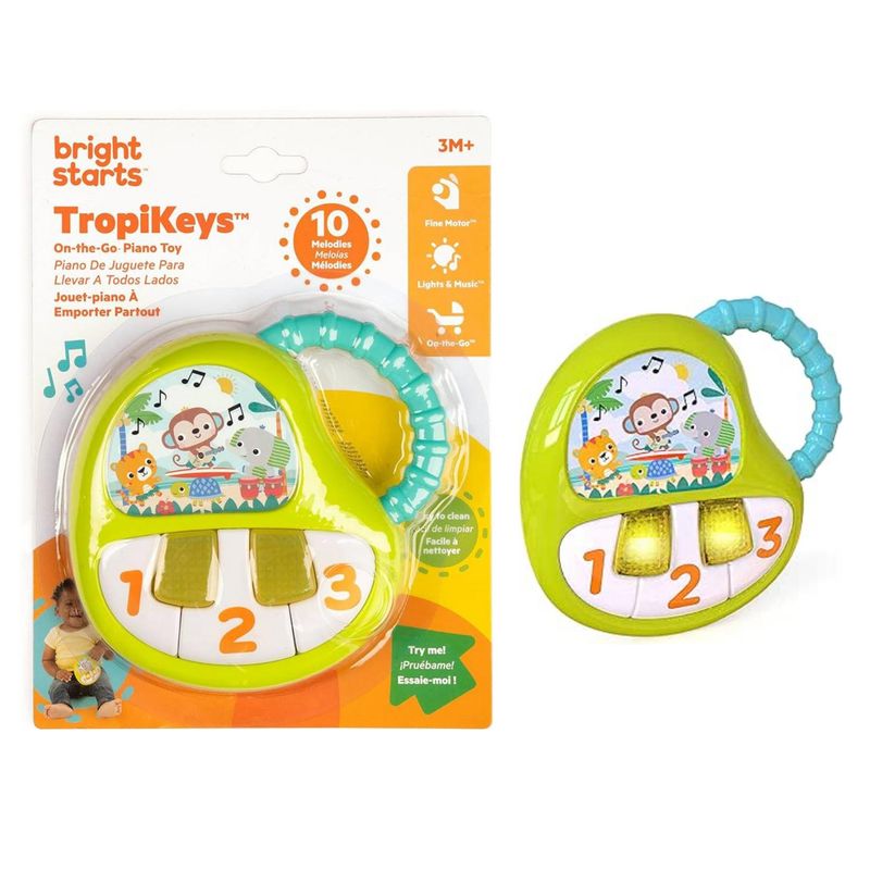 PIANITO PORTATIL TROPIKEYS - BRIGHT STARTS