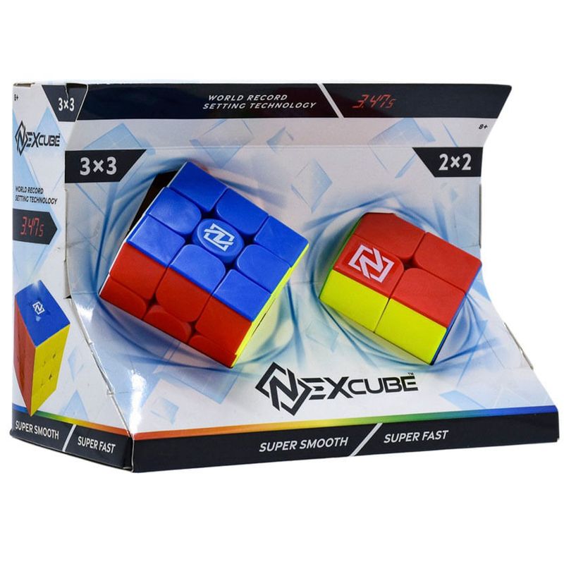 KIT 2 CUBOS NEXCUBE 3X3 + 2X2