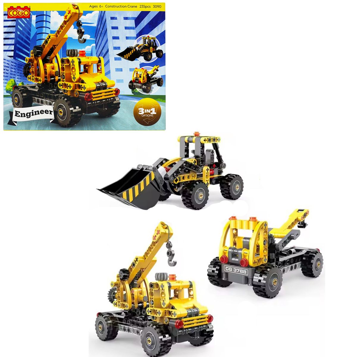 COGO CREATIVE PLAYER TRACTOR 235 PZAS