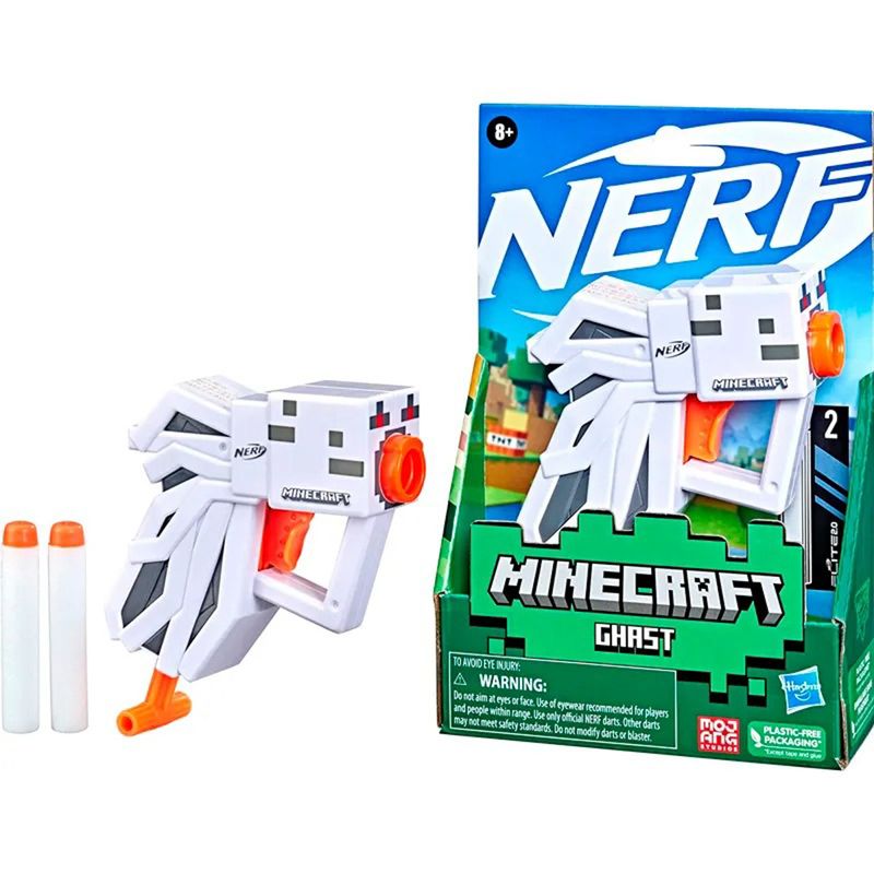 NERF MICROSHOTS MINECRAFT GHAST