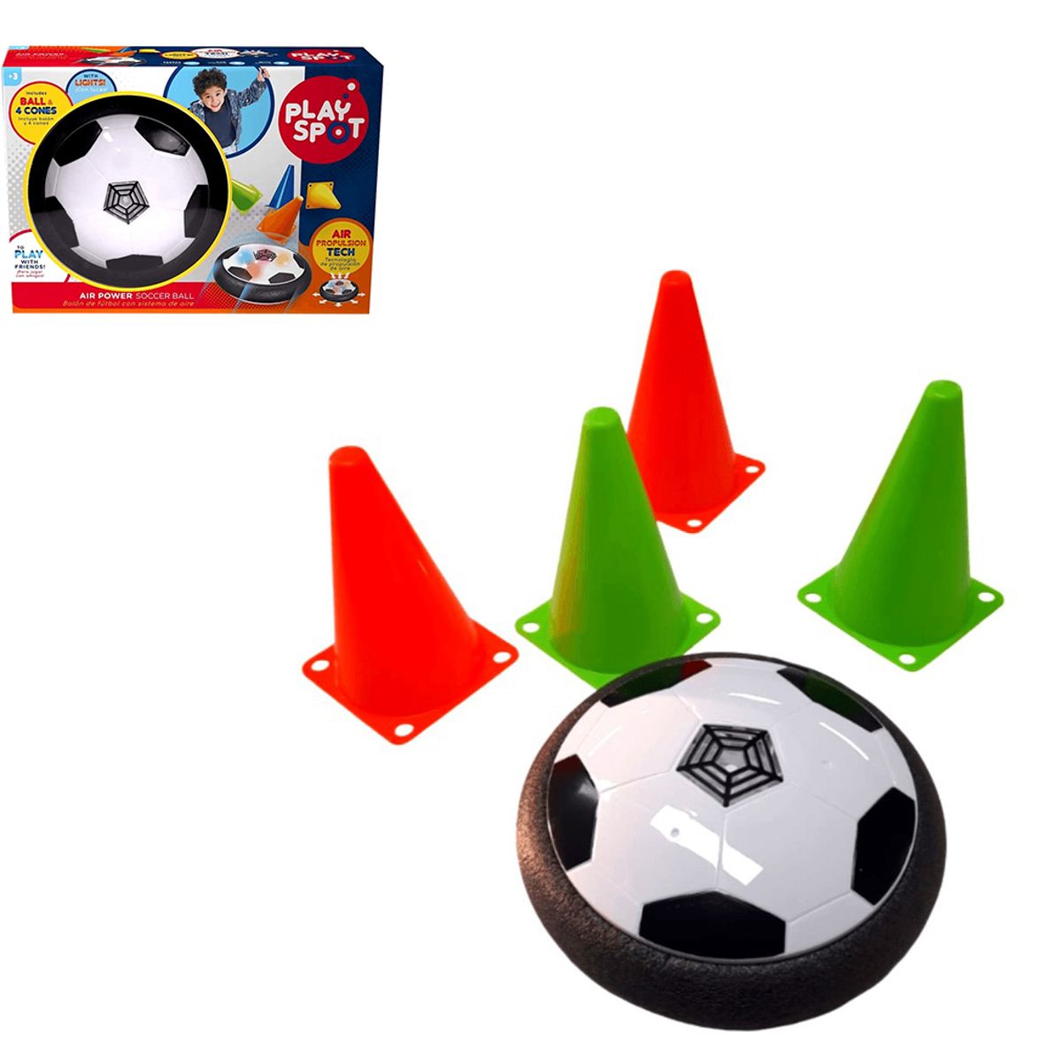 PELOTA DE AIRE  CON LUZ
