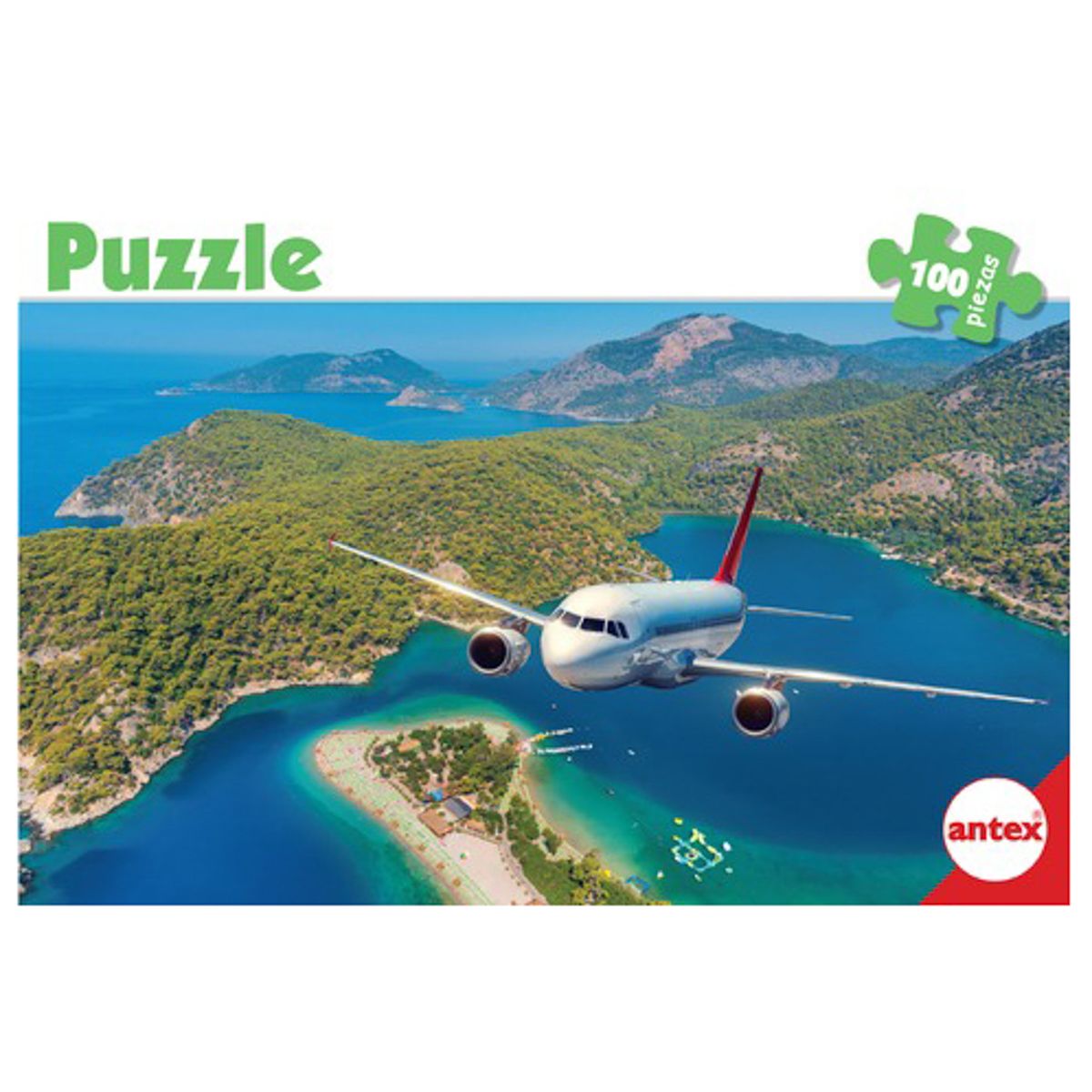 PUZZLE 100 PIEZAS AVION