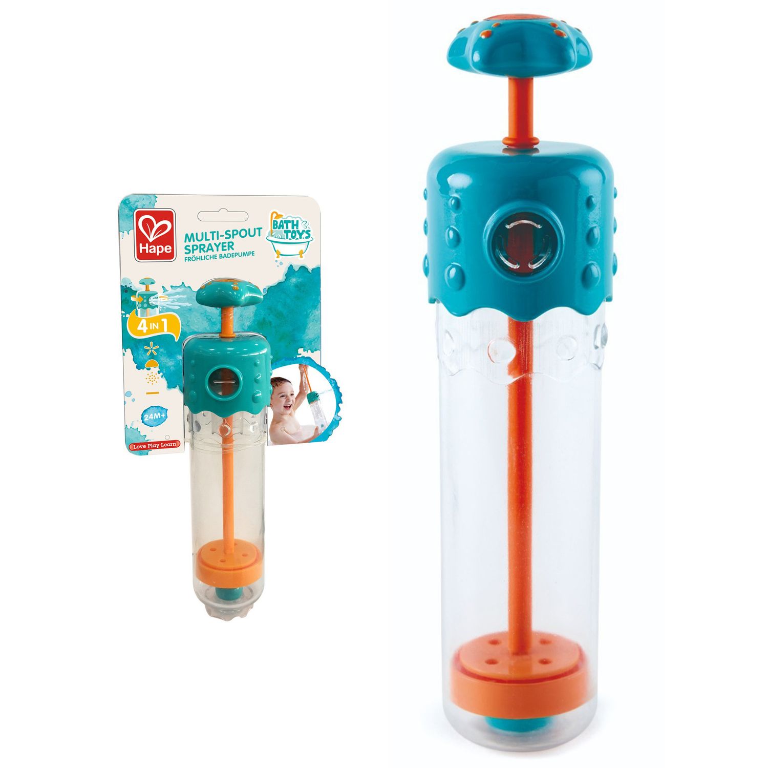 BOMBA DE AGUA MULTI SPOUT SPRAYER 4 EN 1 - HAPE
