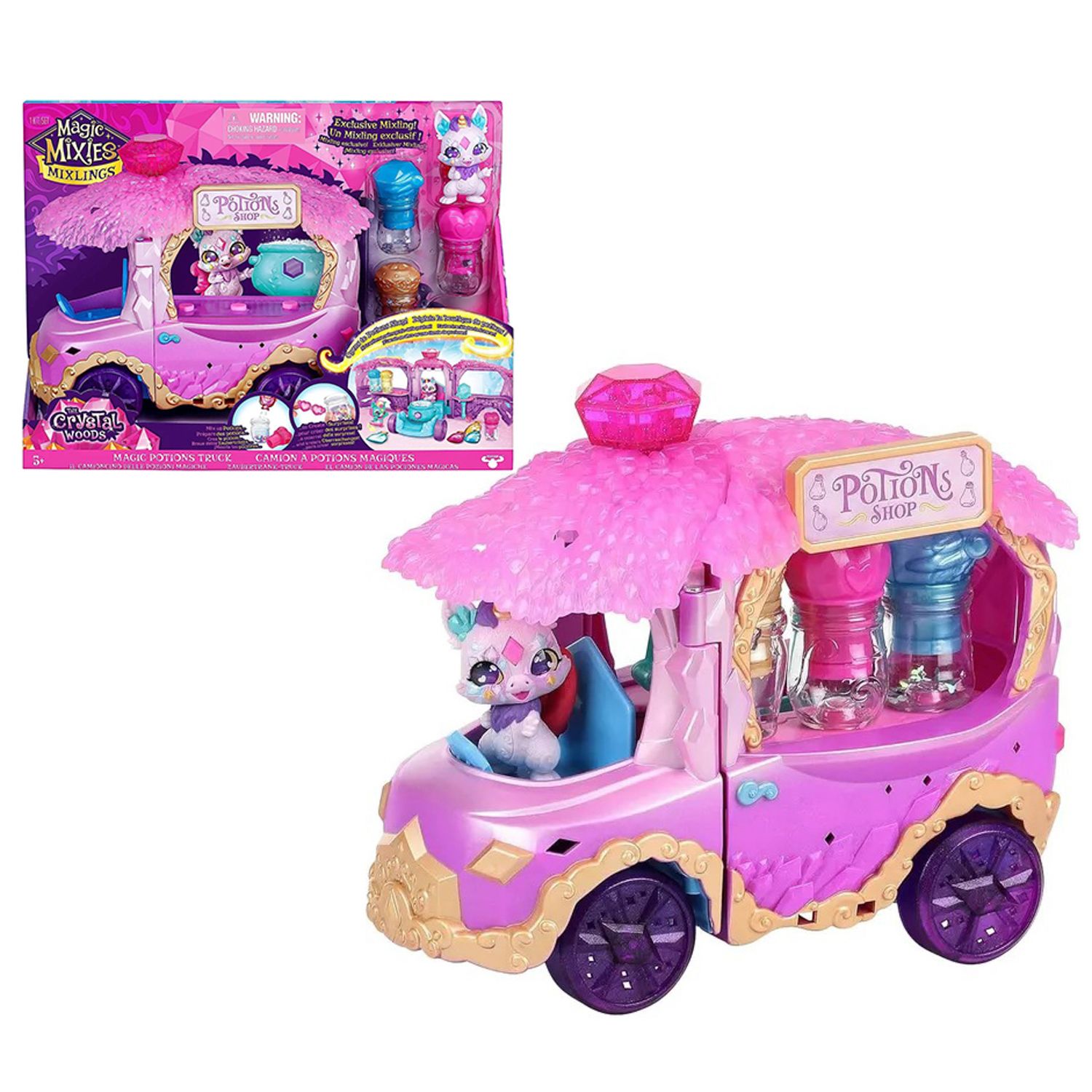 MAGIC MIXIES MIXLINGS CAMION DE POCIONES MAGICAS