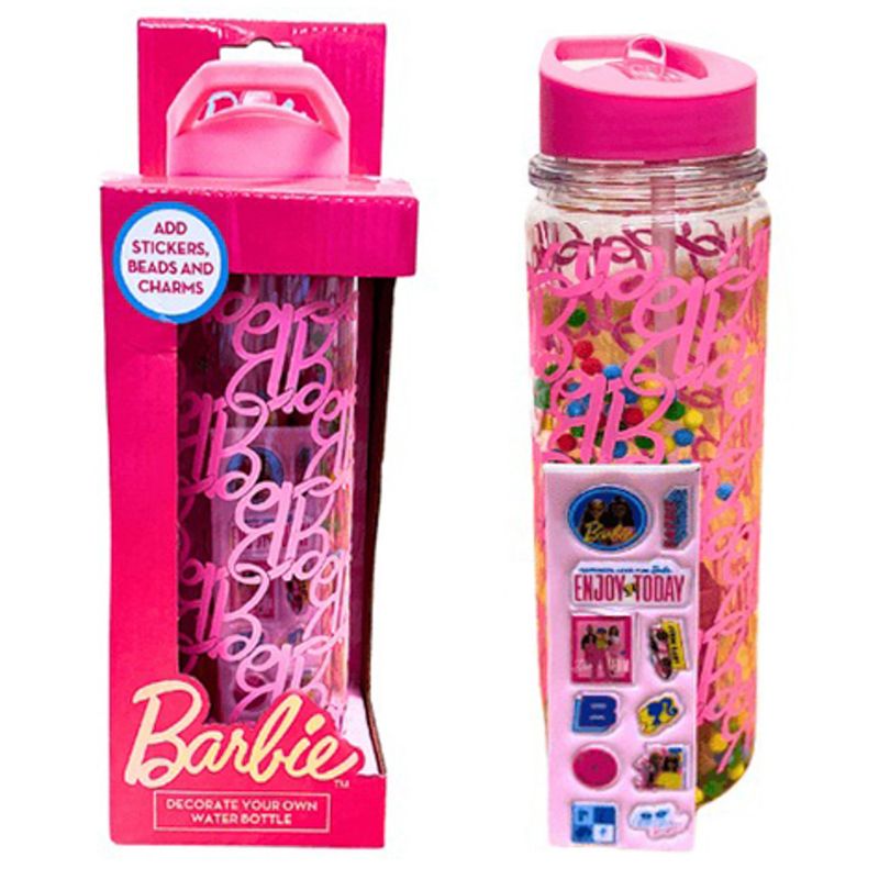 BARBIE DECORA TU BOTELLA DE AGUA