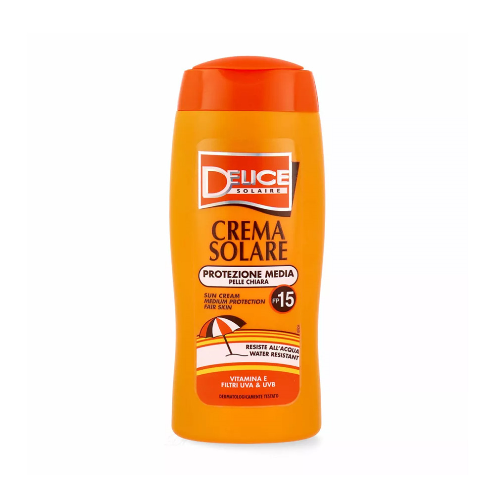 PROTECTOR SOLAR DELICE SOLARE FP15 250ML