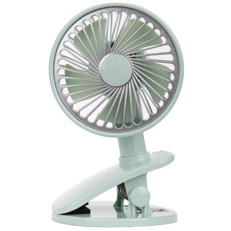 MINI VENTILADOR PORTÁTIL RECARGABLE USB  18 X 10CM