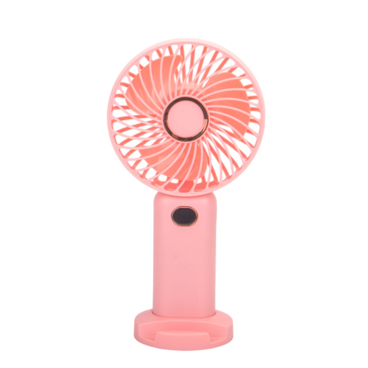 MINI VENTILADOR PORTATIL RECARGABLE USB ROSA 21CM X 11CM