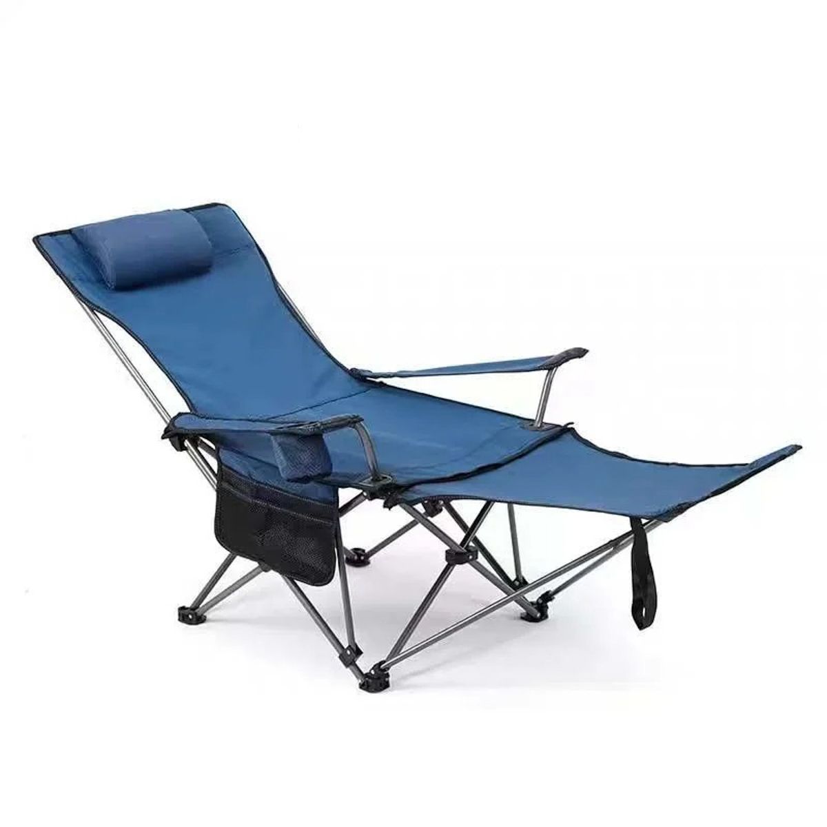 SILLA PLEGABLE PLAYERA AZUL