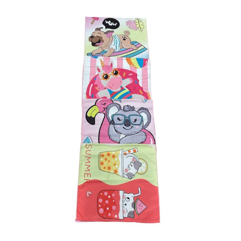 TOALLA DE PLAYA INFANTIL NENA 60X110CM