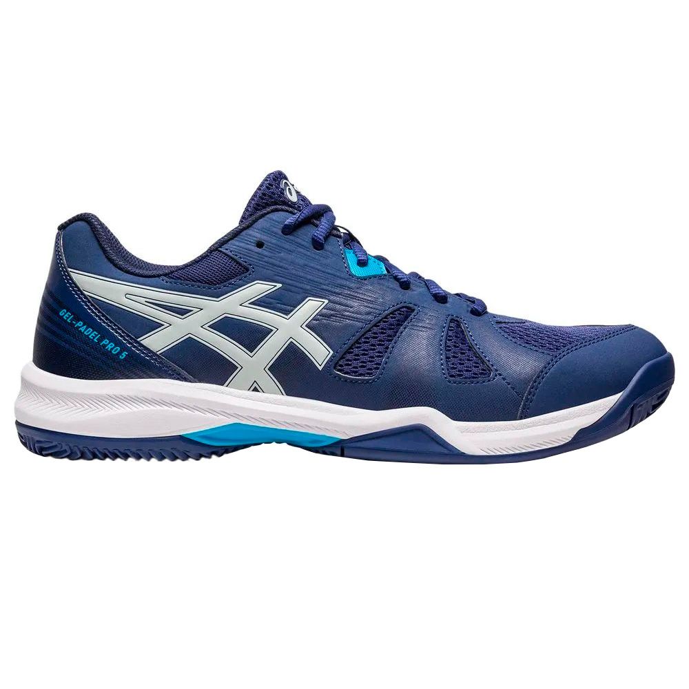 CALZADO DE PADEL ASICS GEL-PADEL PRO 5 AZUL MASCULINO US 8