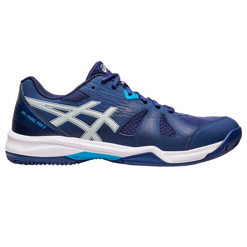 CALZADO DE PADEL ASICS GEL-PADEL PRO 5 AZUL MASCULINO US 8