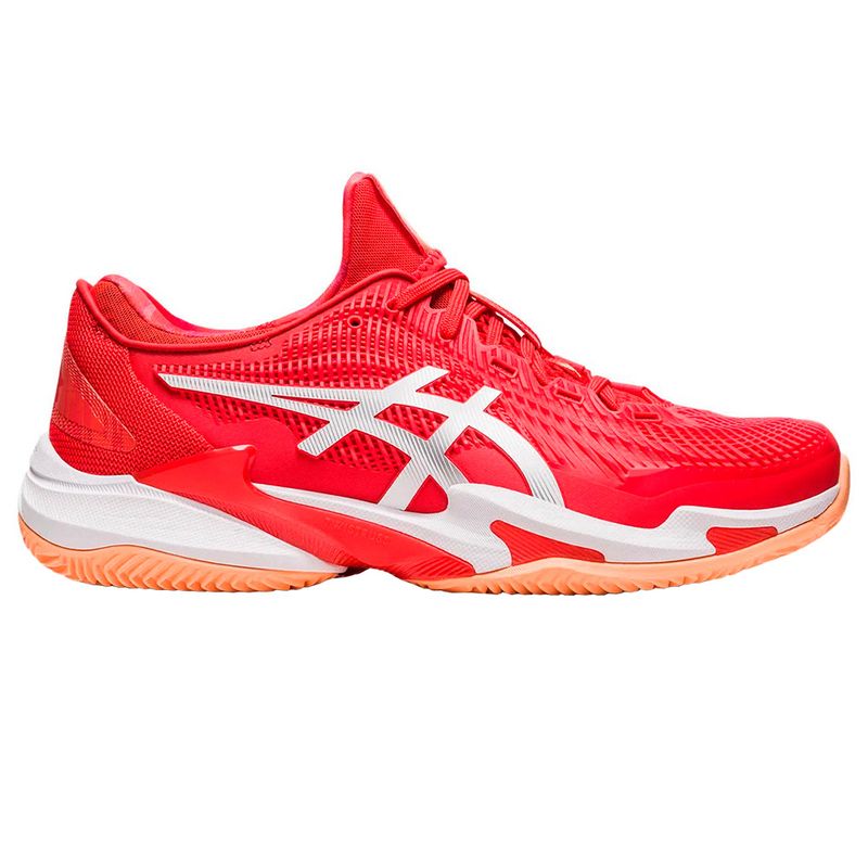 CALZADO DE TENIS ASICS COURT FF 3 NOVAK CLAY ROJO MASCULINO