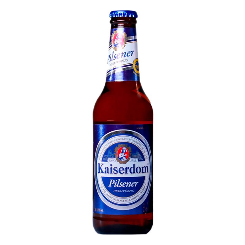 CERVEZA KAISERDOM PILSENER HERB-WURZ BOT 500ML