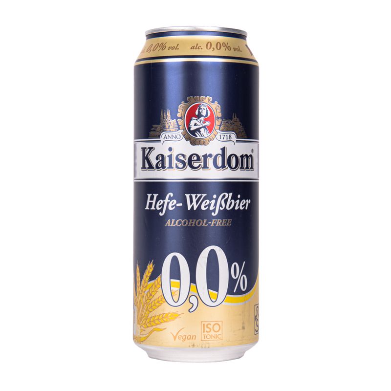 CERVEZA KAISERDOM SIN ALCOHOL HEFE-WEIBBIER 500ML
